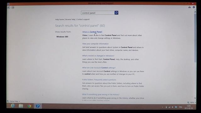 Windows 8 - How to get help menus смотреть онлайн