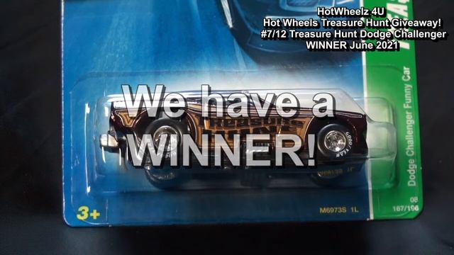 The WINNER! Hot Wheels Treasure Hunt Dodge Challenger Funny Car! смотреть онлайн