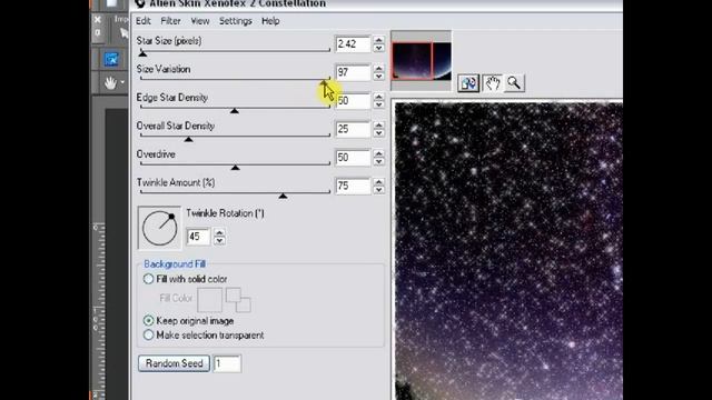Tutorial Paint Shop Pro X2 - Effetto constelletion смотреть онлайн