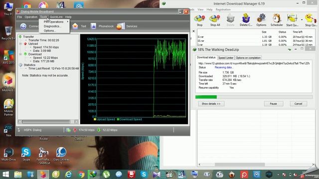How To sped up 7.2 Mbps Huawei Donge To 12.2 Mbps Using My Method смотреть онлайн