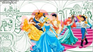 Disney Princesses 👑💖 Coloring Pages #7🎨🌷 Aurora🌷 Ariel👑 Принцессы Диснея Раскраска💖 Ариель #7💖