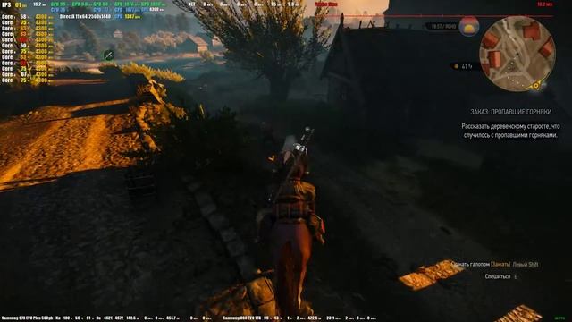 The Witcher 3 2560 x 1440 смотреть онлайн