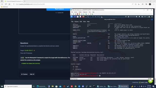 HTB Academy - Using the Metasploit Framework: Modules смотреть онлайн