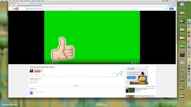 How to Add Green Screen Overlays in iMovie + How to Download videos! смотреть онлайн