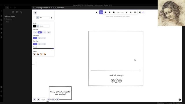 Excalidraw, Obsidian Plugins, The Look I'm Going For