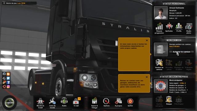 Euro Truck Simulator 2 [FR] Gameplay Poland #1 (1080p 60fps) смотреть онлайн