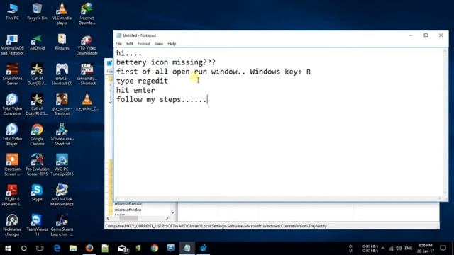 (Solved) Missing Battery icon in Windows 10 смотреть онлайн