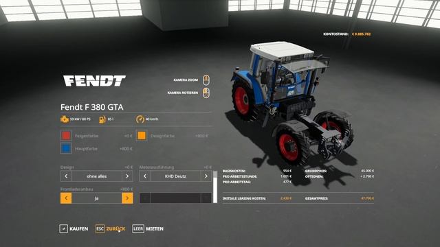 Fendt 380 GTA Modvorstellung LS19 смотреть онлайн