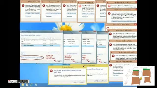 Windows 8 error смотреть онлайн