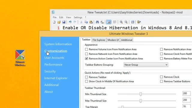 Enable OR Disable Hibernation in Windows 8 And 8.1 A Step By Step Tutorial смотреть онлайн