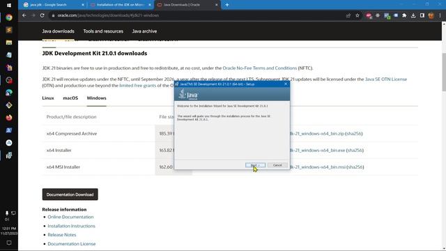 How to Install Java JDK 21 on Windows 10 смотреть онлайн