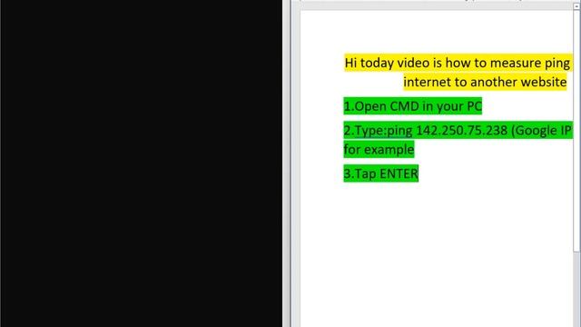 Ping measure from Windows using CMD смотреть онлайн