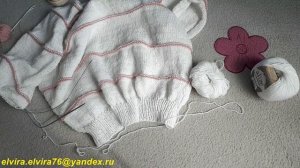 РЕГЛАН СВЕРХУ/ВЯЖУ РУКАВА/ДЖЕМПЕР СПИЦАМИ