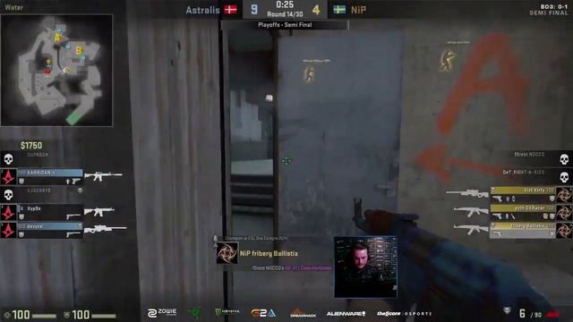 Astralis vs NiP [Map 2 BO3] DreamHack ZOWIE Open Summer 2016 смотреть онлайн