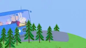 Свинка Пеппа-школьный автобус