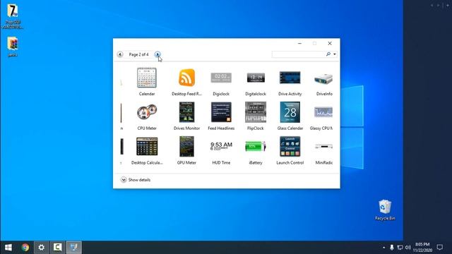 How to install sidebar gadges in Windows 10 (2020 updated) смотреть онлайн