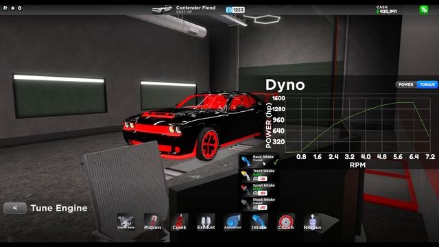 Roblox Drive World - NEW Gear Tuning For Contender Fiend!