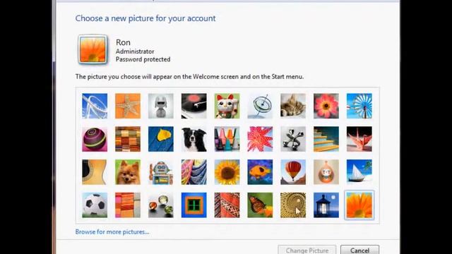 Windows 10 Changing your User Account Picture смотреть онлайн