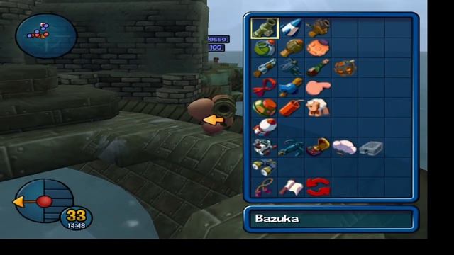 Worms 3D PC Gameplay ( 3 ) смотреть онлайн