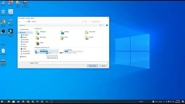 center align taskbar icons windows 10 смотреть онлайн