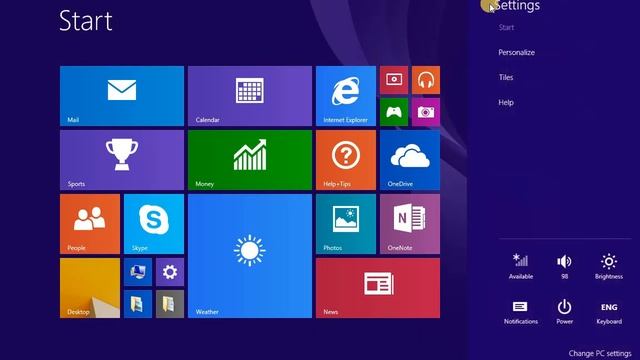how to change start menu background on 2 steps windows 8 1 смотреть онлайн