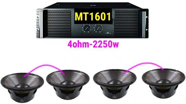 P AUDIO BASS FULL REVIEW |4 SPEAKER FULY USE Mt1601 AMPLIFIER😱 смотреть онлайн