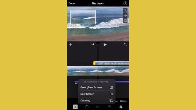 IOS iMovie Picture in Picture tutorial смотреть онлайн