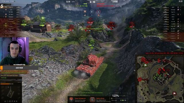 ЧЕЛЛЕНДЖ от Elcorse - взять 3-ю отметку за 100 боев на Conqueror / Новогоднее наступление смотреть онлайн