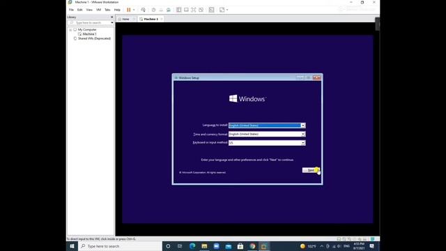 How to download install and run Windows 10 on VMWare 2021| How to install windows 10 смотреть онлайн