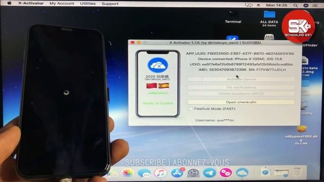 FULL UNTETHERED ICLOUD BYPASS With CALLS, DATA, SMS, NOTIFICATIONS смотреть онлайн