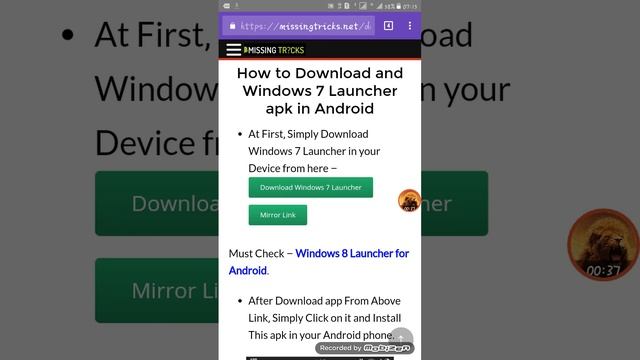 How to run & install windows 7 in smart android device || by math solution problem смотреть онлайн