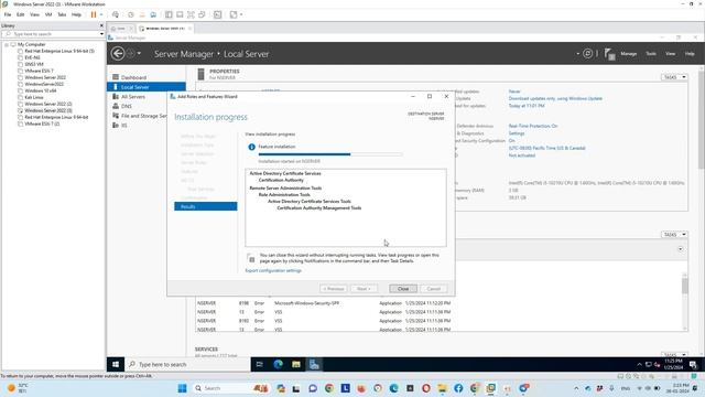 How to setup a Standalone Root Certificate Authority Windows Server 2022 смотреть онлайн
