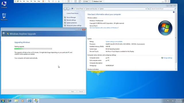 win7 pro up lên Ultimate смотреть онлайн