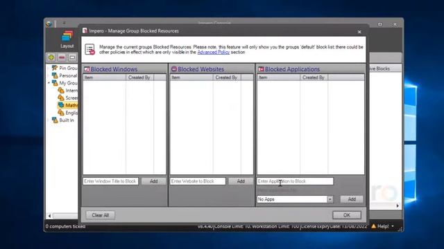 Impero Education Pro - Adding Entries to the Block List (Desktop Console) смотреть онлайн
