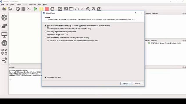 How to Setup and Import GNS3 VM Using VMware смотреть онлайн