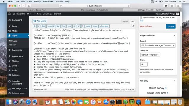 Hide the Revision Number from Clover EFI Boot Loader Theme | GixxerPC смотреть онлайн