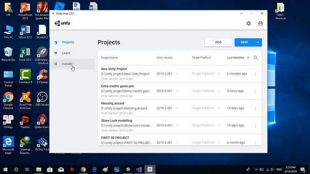 Installing Unity (Tutorial) *2019* смотреть онлайн