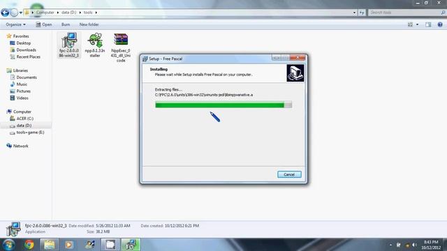 Algor Pascal 01 - Menginstall Free Pascal dan Notepad++ v2 смотреть онлайн