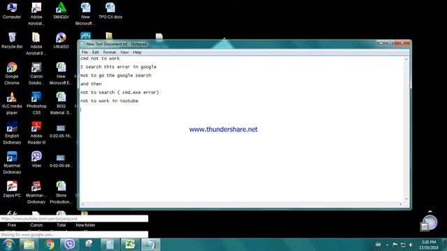 cmd.exe Error & Not to search this error on YouTube and Browser. This is Virus or error-Please Help смотреть онлайн
