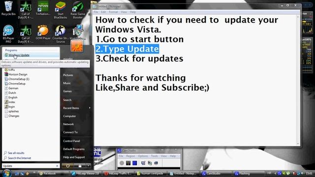 How to check if you need to update your Windows Vista смотреть онлайн