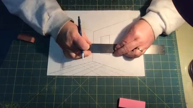 Drawing a room in two point perspective смотреть онлайн