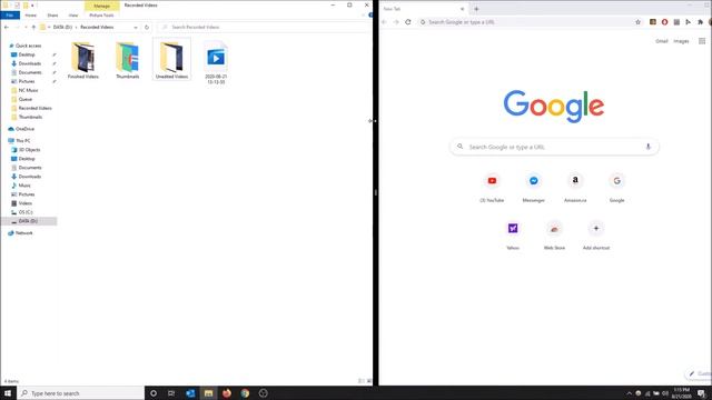 How to Split Screen Programs in Windows 10! смотреть онлайн