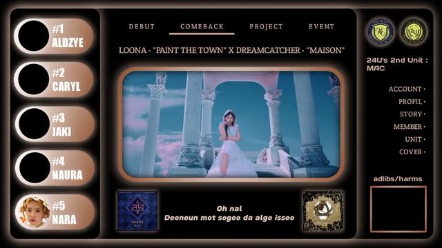 [COVER] "PAINT THE TOWN X MAISON" - 24U MAC COMEBACK || @loonatheworld @Dreamcatcherofficial смотреть онлайн