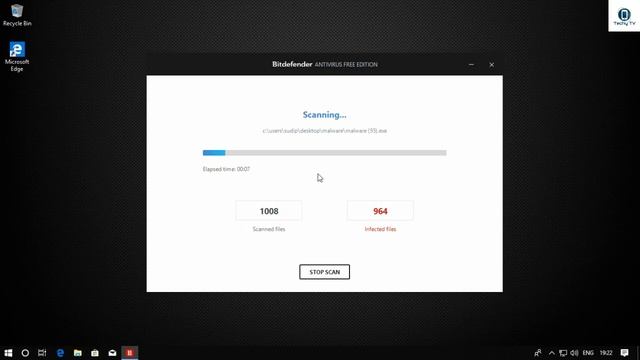 Bitdefender Free Antivirus (2018) Vs Malwares!!! In Hindi!!! смотреть онлайн