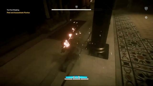 Assassin's Creed Origins Flavius Boss Fight