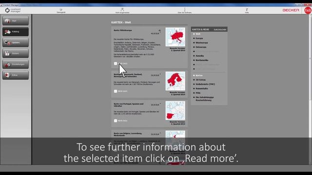 Updates with Falk Content Manager for Falk portable navigation devices смотреть онлайн