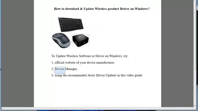 Download & Update Wireless product Driver on Windows смотреть онлайн