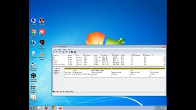 Windows Tutorials:- How To Shrink and Extend Volume, Create Partitions ,Format Drive ETC смотреть онлайн