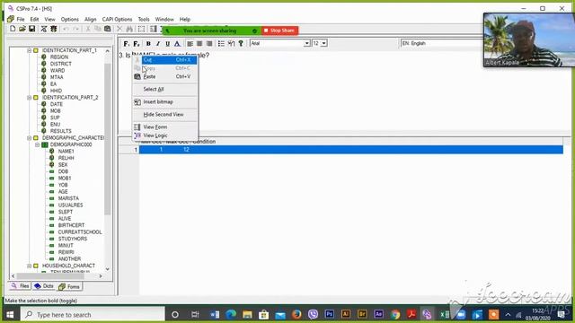 Video 6 CSPro Tutorials for Beginners on Creating CAPI Questions SWAHILI Version смотреть онлайн