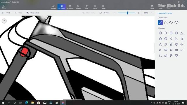 How to paint on bicycle in real colors | part-2 | final bicycle || audi e-bike || paint 3d tutorial смотреть онлайн